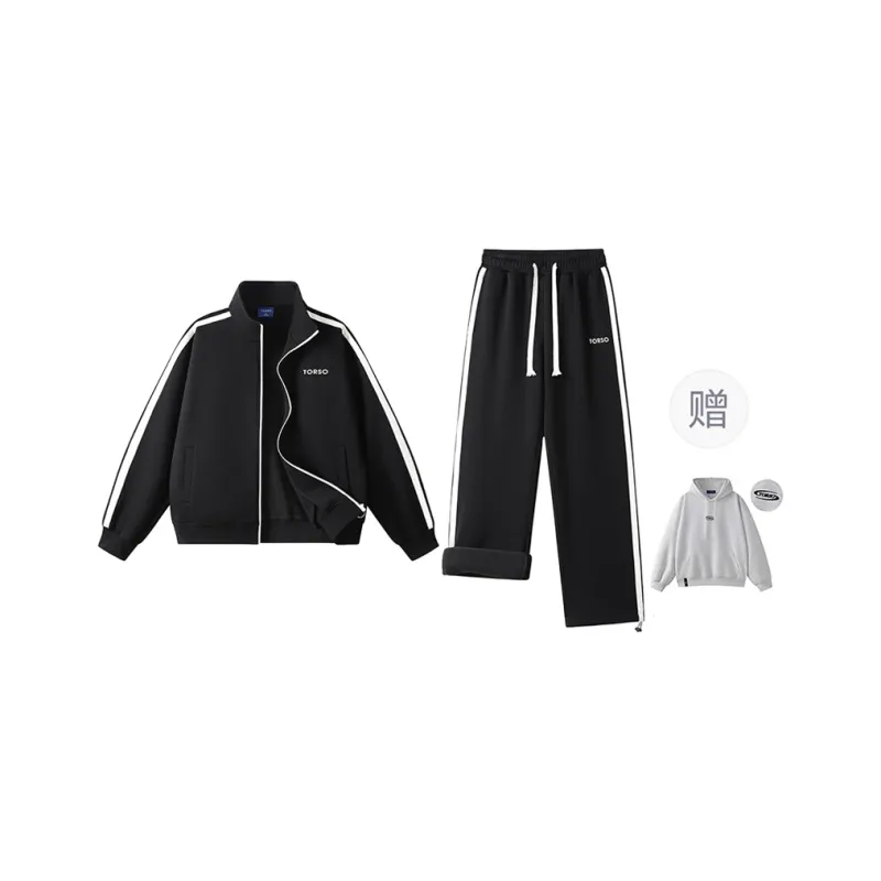 Torso Sweatshirt Sets Unisex-23