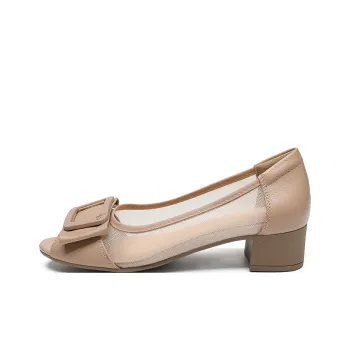 ZHR Chunky Heel High Heels Women's