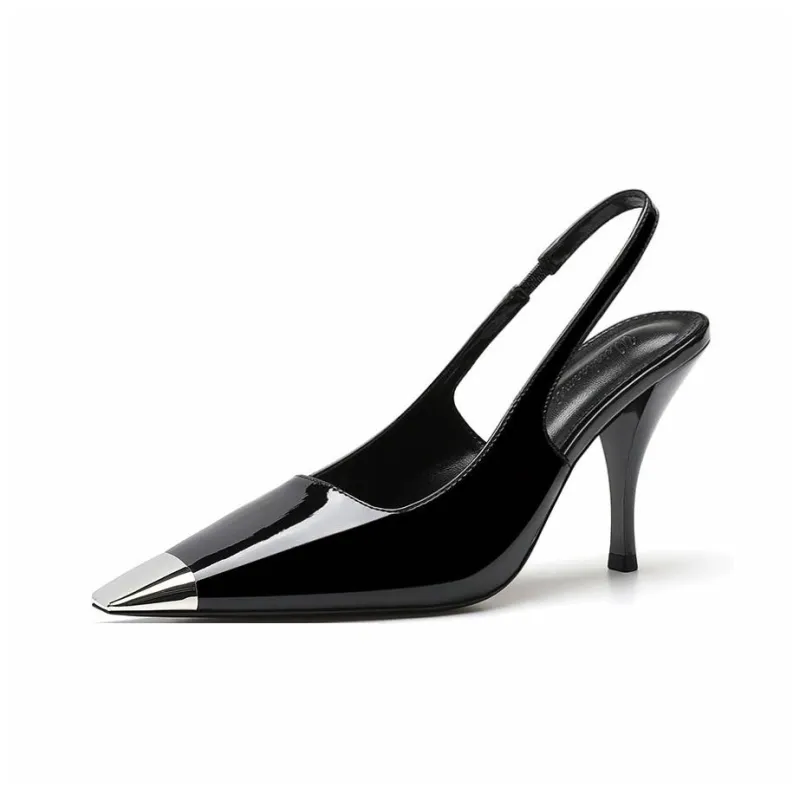 Take The Qin High Heels Women's Black-3