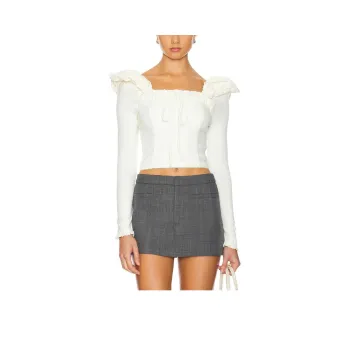 FOR LOVE & LEMONS Aliyah Knitted Top