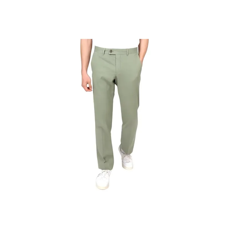 J.Lindeberg Casual Pants Men's Yellow Green-0