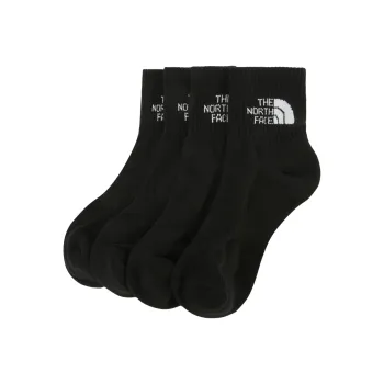 THE NORTH FACE Ankle Socks Men's 4 Pack Black