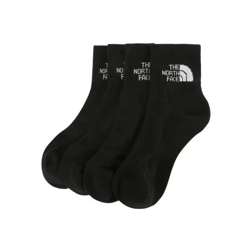 THE NORTH FACE Ankle Socks Men's 4 Pack Black