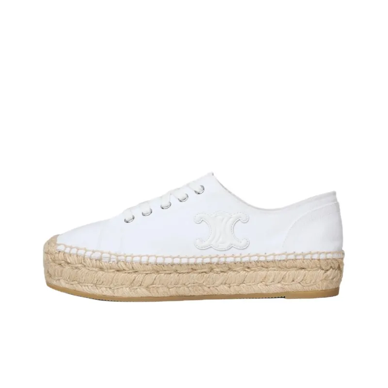 CELINE LES ESPADRILLES Women's White-0