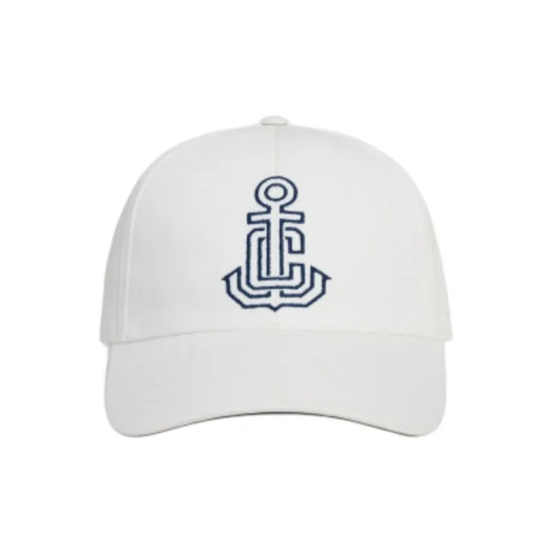 CELINE Cotton Baseball Caps Women's White-1