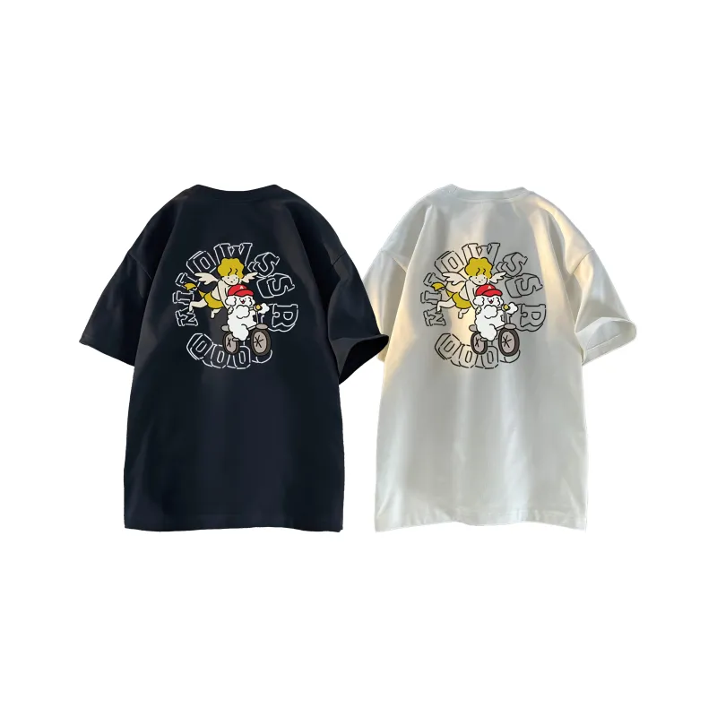 MIIOW Trend Party Series Short Sleeved T Shirts Unisex-19