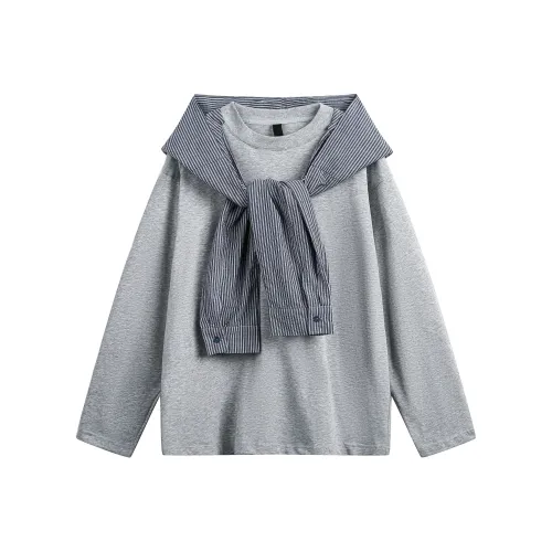 VINMUK T Shirts Unisex Gray