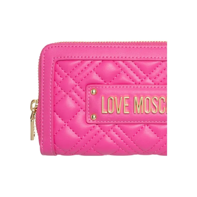LOVE MOSCHINO Long Wallet Women's Fuchsia-4