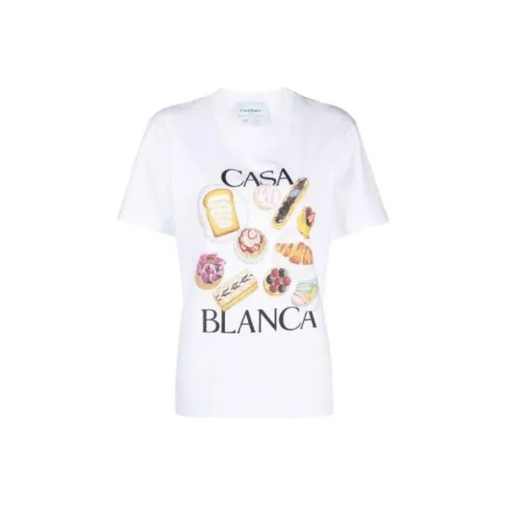 CASABLANCA T Shirt 'Patisseries En Vol'-0
