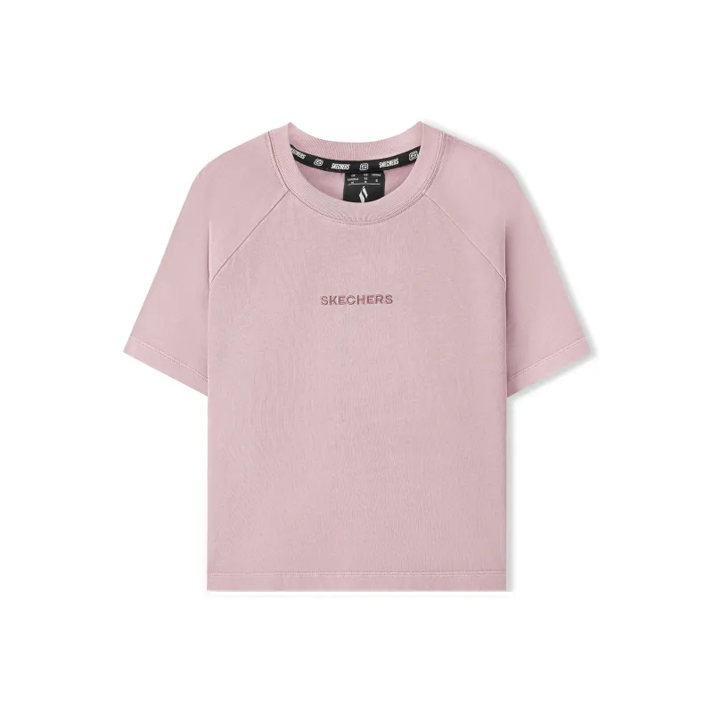 Skechers T-Shirt Women's Wooden Rose Pink-0