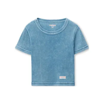 Alexander Wang Bodywear Series T Shirts Women's Blue