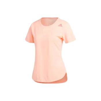 Adidas T Shirt Women's Light Shimmery Orange