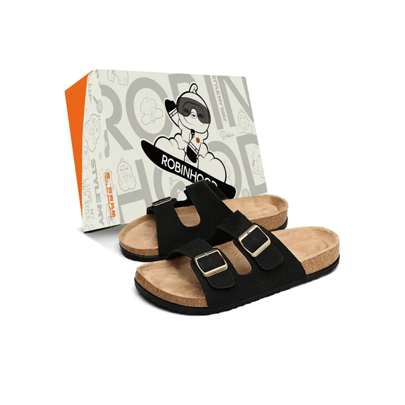 ROBINHOOD Abrasion Resistant Slide Slippers Unisex Box Included-10