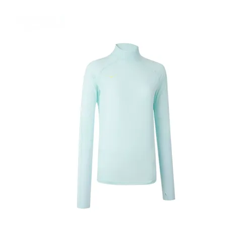 HOKA ONE ONE COLD WEATHER Regular T Shirt Women's Bright Sea Blue