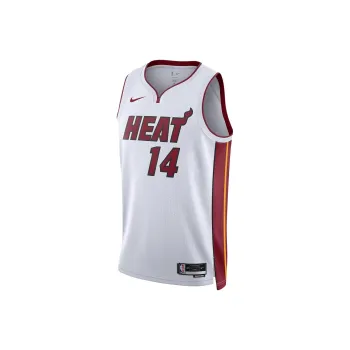 Jordan x NBA Miami HeatAssociation Edition Basketball Jerseys Men's White