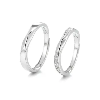 DAWO 999 Fine Silver Rings Unisex