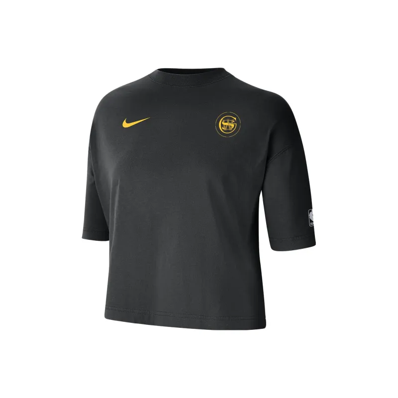 Nike Golden State Warriors 2023/24 City Edition Women's Nike Nba Courtside Boxy T Shirt-0