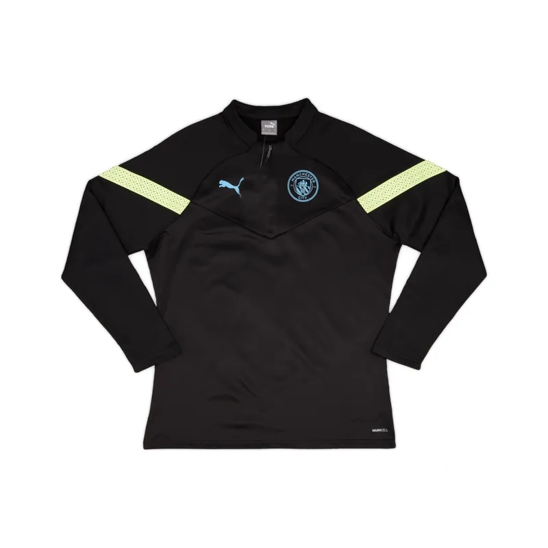 PUMA Manchester City Soccer Jerseys Men's Black-0