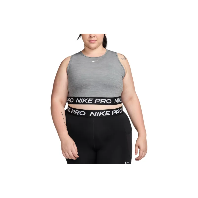 Nike Pro Women's Dri FIT Cropped Tank Top Plus Size-0