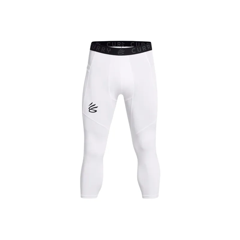 Under Armour Curry Brand Athletic Trousers Men's White-0