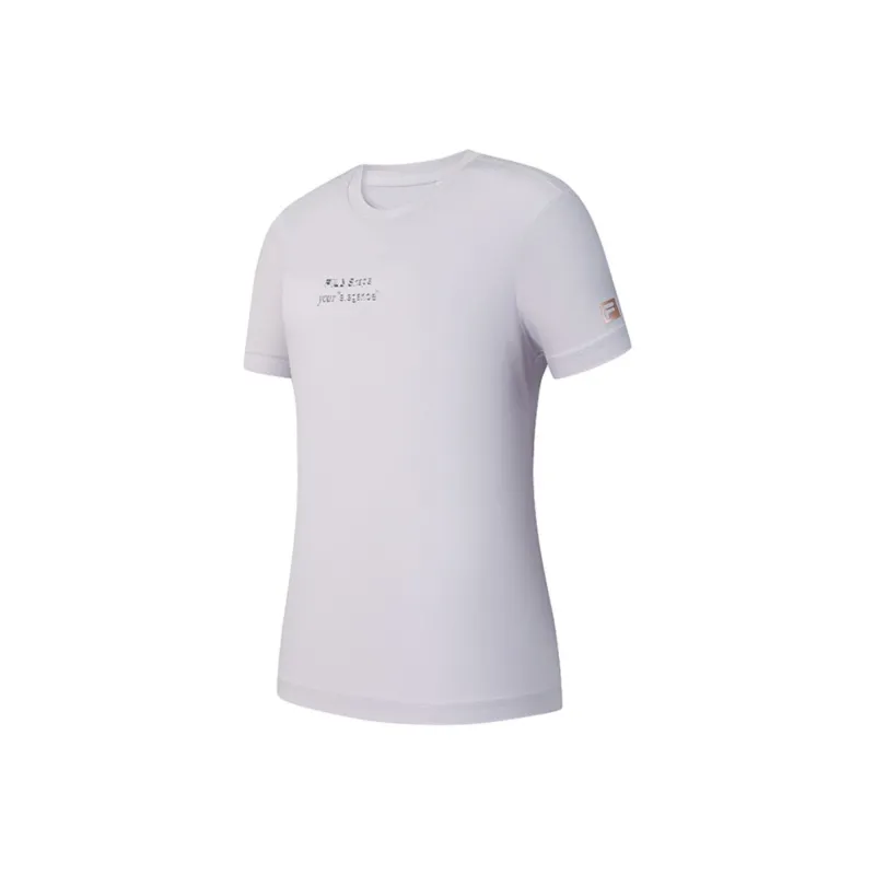 FILA Fitness T Shirt Women's Xianxia Purple-1
