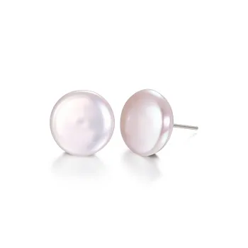 LAOMIAO Pearl Stud Earrings Women's