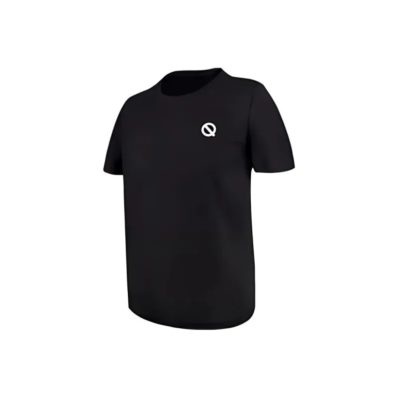 Qinkung T Shirts Women's Black-0