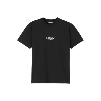 KENZO Letter Logo T Shirts Women's Black