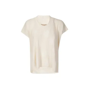 UMA WANG Polka Dot Detailed Crewneck Knitted Top