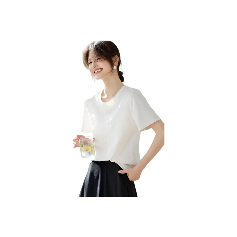 XWI T Shirts Women's White-2