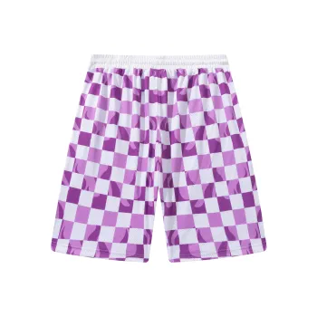 FireMonkey Basketball Shorts Unisex Magenta