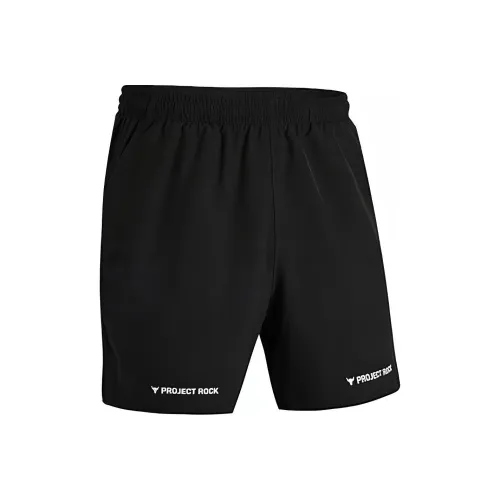 Under Armour Project Rock Sports Shorts Men's Black