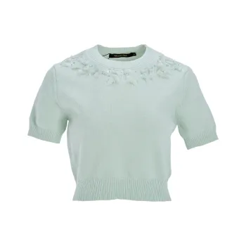 Marie Elie Crop Tops Women's Green