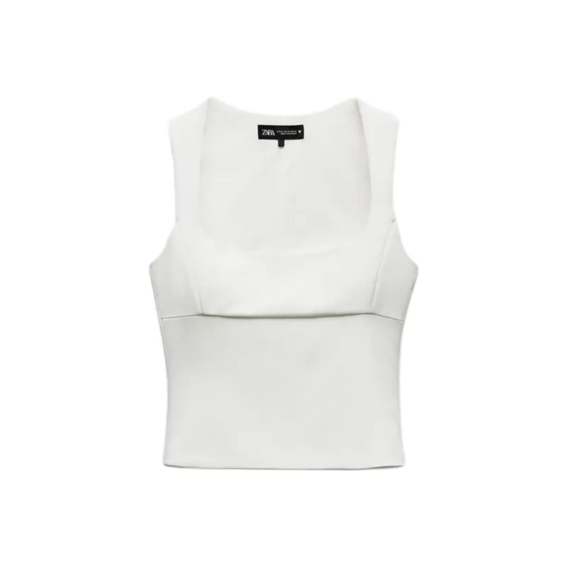 ZARA Trf Tank Tops Women's-0