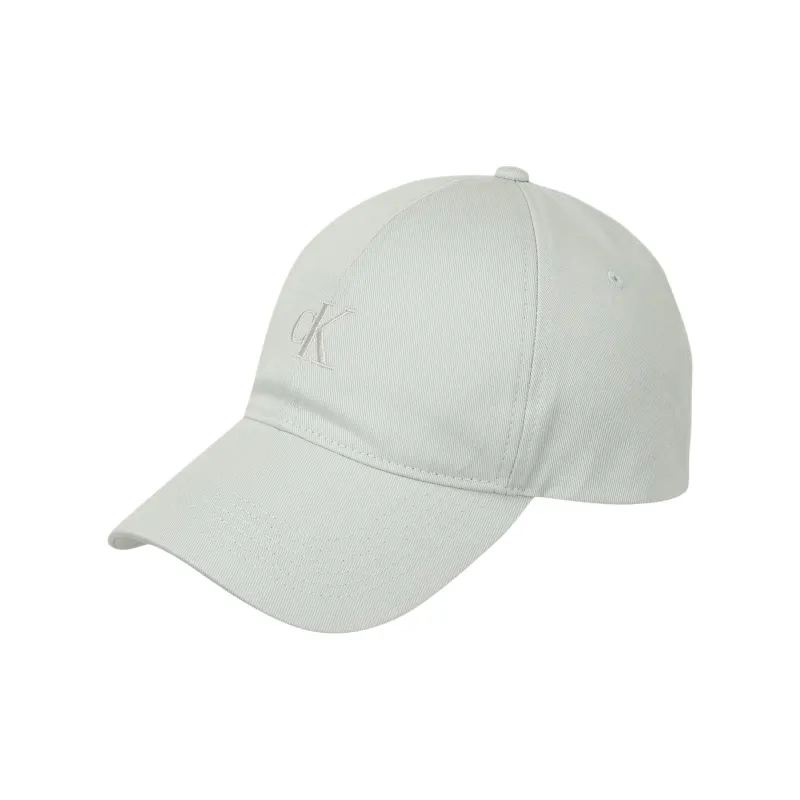 CALVIN KLEIN Cotton Baseball Caps Unisex Gray-0