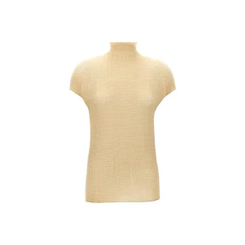 ISSEY MIYAKE T Shirt Women's Beige
