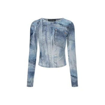 THE KRIPT FW23 T-Shirt Women's Blue
