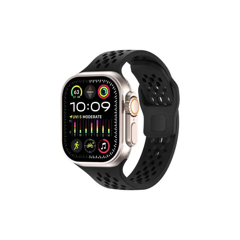 MUZHITIANKONG Apple Compatibility Watch Band Silicone Material-8