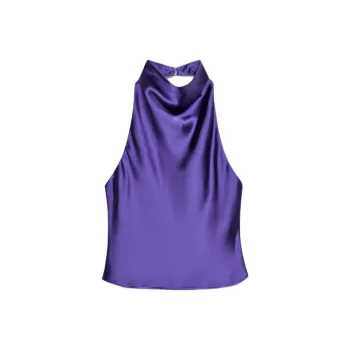 ZARA Tank Top Women's Dark Purple