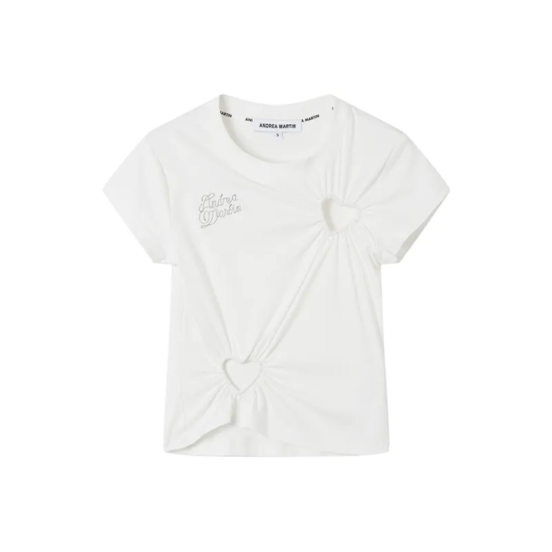 ANDREA MARTIN T Shirt Women's White-0