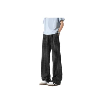 ZWWWZ Casual Pants Unisex Black