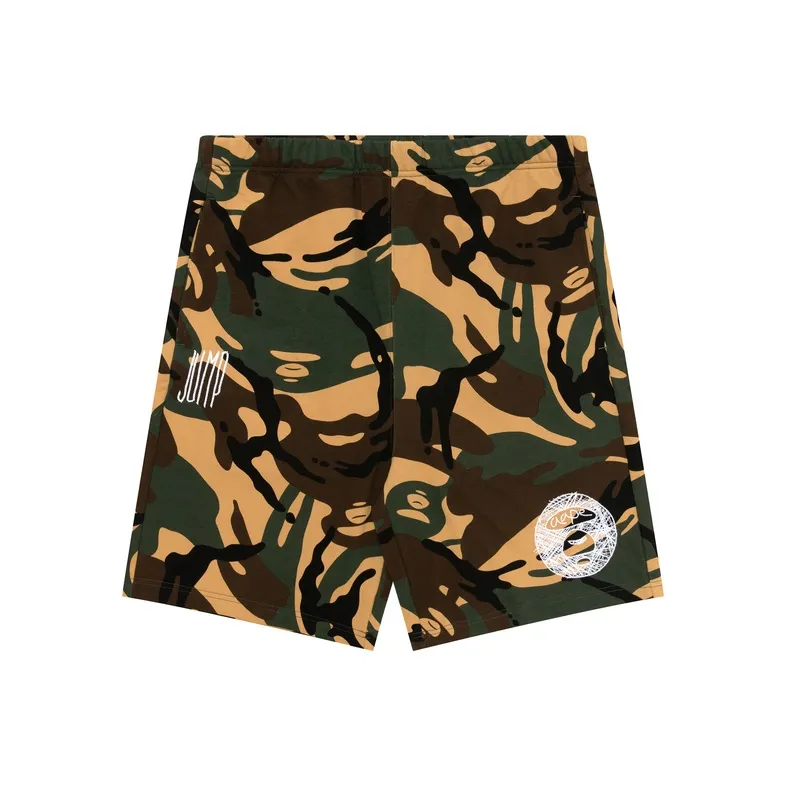 Aape Camouflage print Track Shorts-0