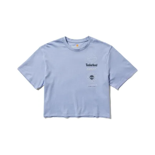 Timberland Crop Tops Women's Blue Purple Gray