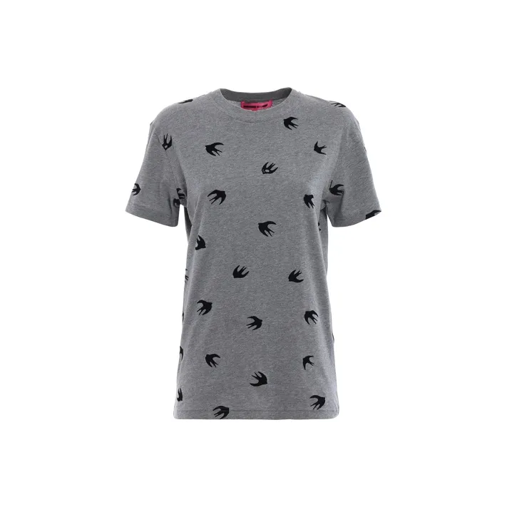 McQ Alexander McQueen T-Shirts Women's Gray-0