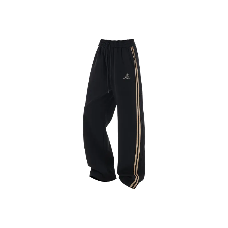 MEXICAN Casual Pants Unisex Coffee-0