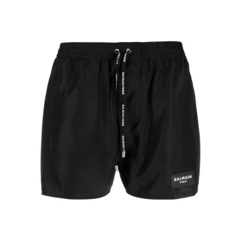 BALMAIN Sports Shorts Men Black