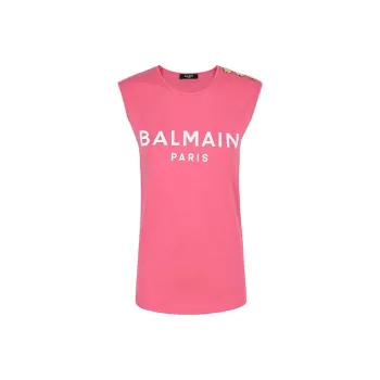 BALMAIN T-Shirts Women's Pink