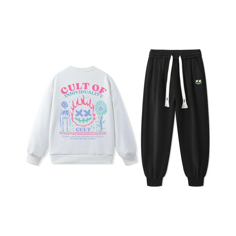CULT OF INDIVIDUALITY Sweatshirt Sets Unisex-9