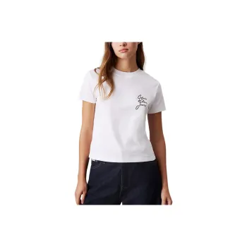 CALVIN KLEIN T Shirt Women's Bright White Europe Version