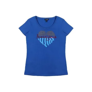 ARMANI JEANS T Shirts Women's Blue